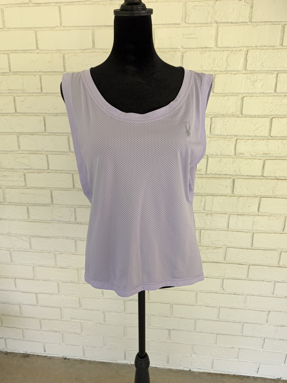 SPYDER Vista Tech Lilac Exercise Workout Tank Top Women’s